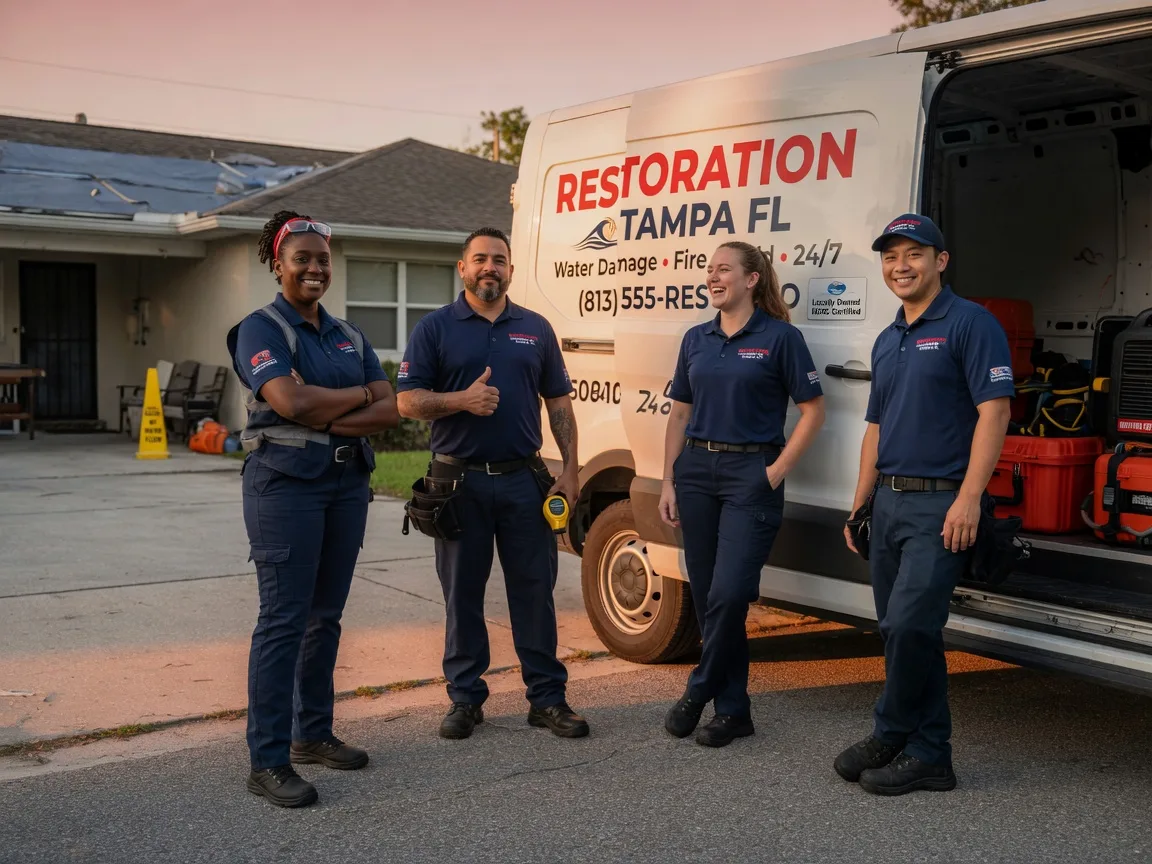 Water Damage Restoration company in Farmersville, CA